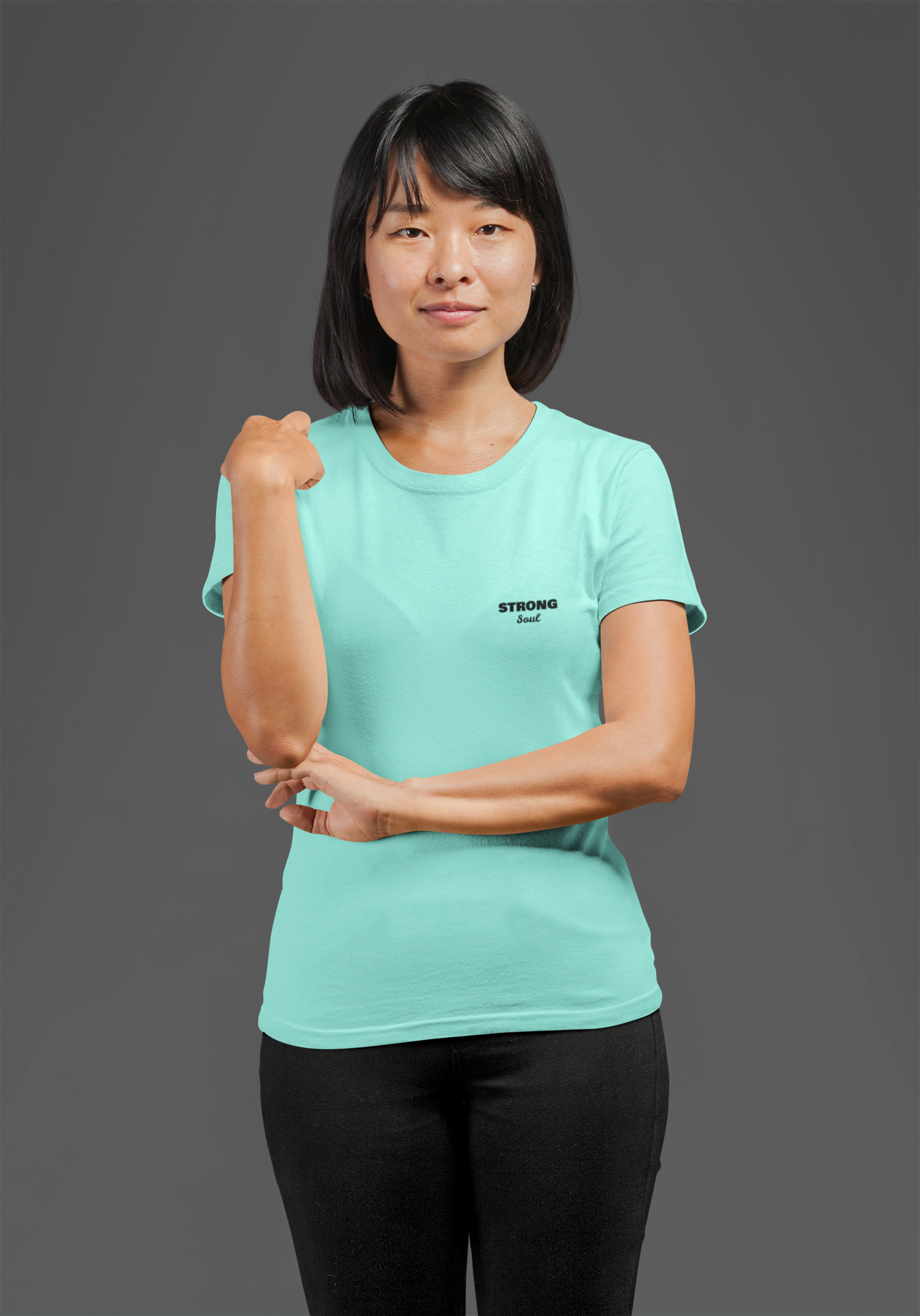 Just Be Awesome - Gym T Shirt Strong Soul Shirts & Tops