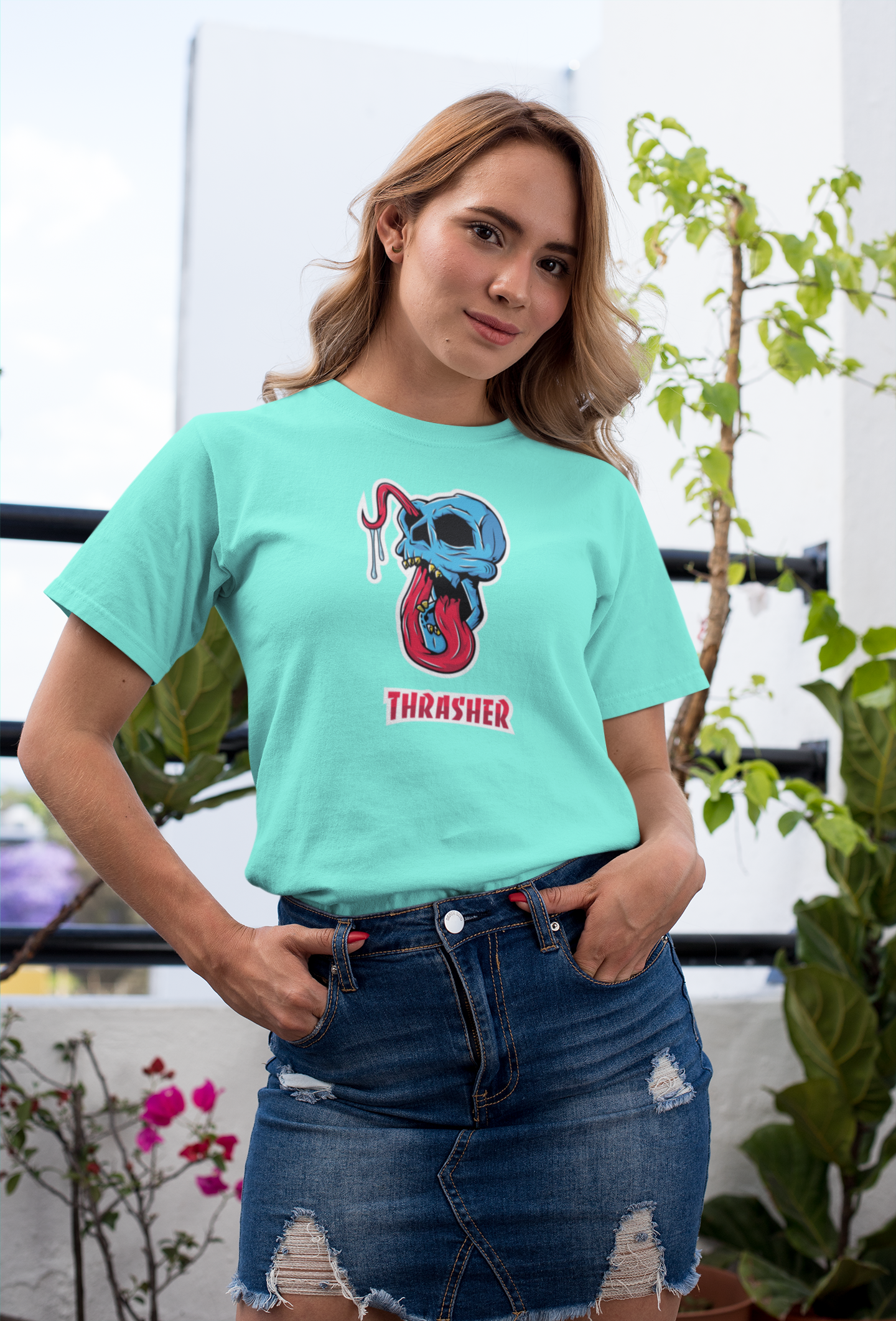 Thrasher - Women T-Shirt Strong Soul Shirts & Tops